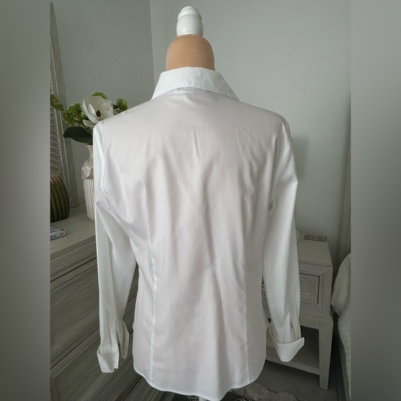 Calvin Klein Crisp White Button-Down Shirt - Picture 9 of 16